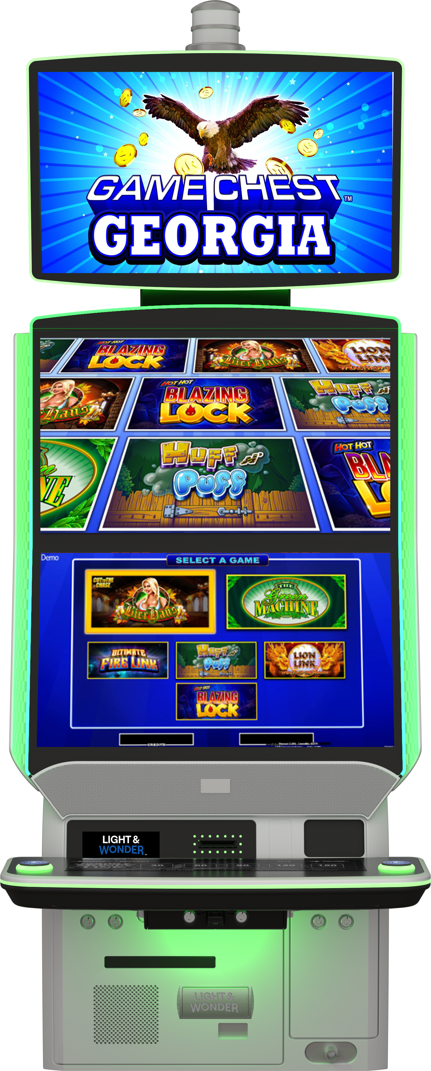 GEORGIA - COAM - Game Chest - Set 2 Cabinet